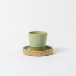 Copo café Lisboa com pires borda reta