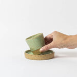 Copo café Lisboa com pires borda reta - Imagem 2