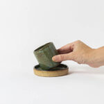 Copo café Lisboa com pires borda reta - Verde Menta - Imagem 8