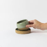 Copo café Lisboa com pires borda reta - Imagem 2