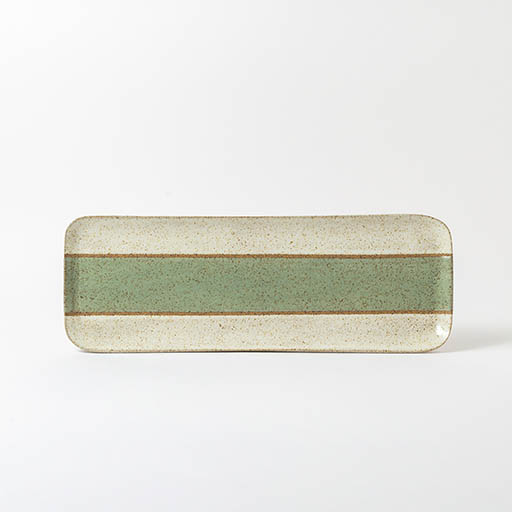 Japonês Serafine travessa régua (acqua e off white) Travessa Régua - Imagem 1