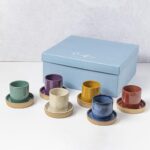 Jogo de 6 Copos de Café Porto com Pires - Imagem 2