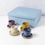 Jogo de 4 copos de Café Porto com pires - Imagem 2