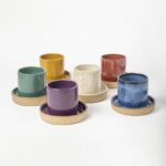 Jogo de 6 Copos de Café Porto com Pires