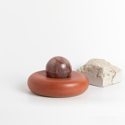 DONUTS G – QUARTZO COM HEMATOIDE Donuts - Quartzo com Hematoide - Imagem 1