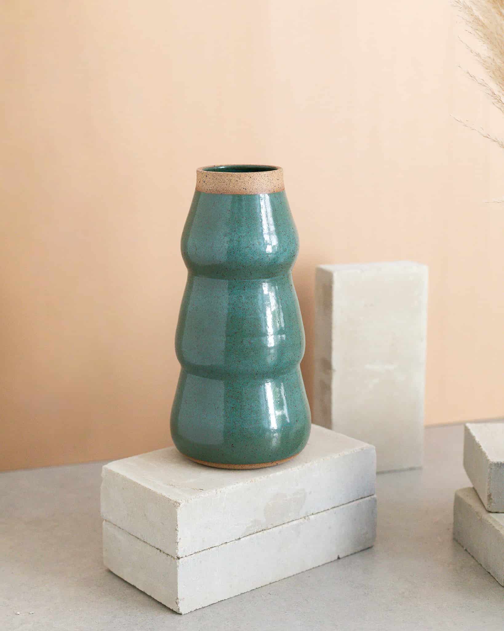 Gomo M (verde outono) Vaso Gomo - Imagem 1