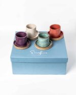 Jogo de 4 copos de Café Porto com pires - Imagem 4