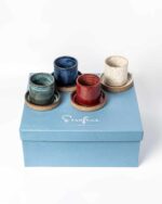 Jogo de 4 copos de Café Porto com pires - Imagem 3